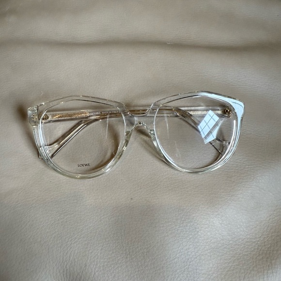Loewe Gold and Transparent Eyewear - Picture 1 of 3